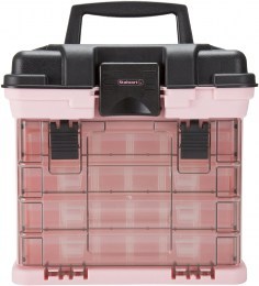 Stalwart shelf style tool box with 4 organizers